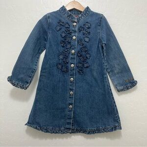 Y2K Guess Jeans Girls Denim Dress Size 5